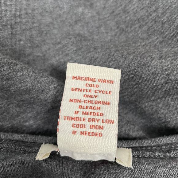 Sundance Dress Womens Medium Red Gray Velvet Tunic Long Sleeve Ruched Casual - Picture 4 of 6